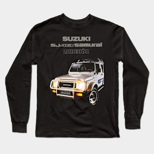 SUZUKI SJ413 SAMURAI - advert Long Sleeve T-Shirt